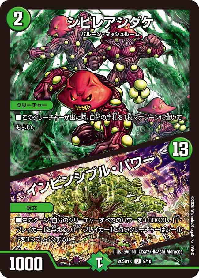 シビレアシダケ/インビンシブル･パワー(DM26SD1K9/10)